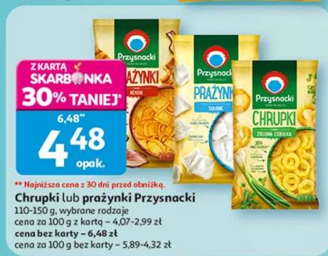 Chrupki lub prażynki