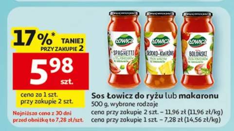 Sos do ryżu lub makaronu