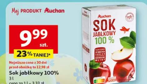 Sok jabłkowy 100%