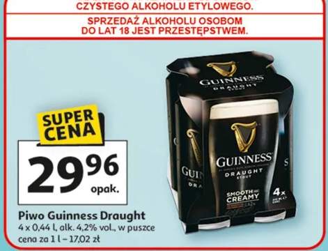 Piwo Guinness Draught