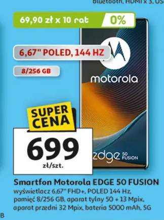 Smartfon Motorola EDGE 50 FUSION