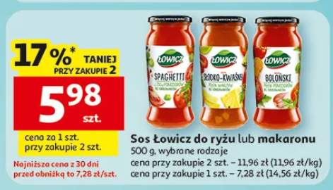 Sos do ryżu lub makaronu spaghetti