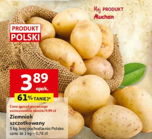 Ziemniak szczotkowany