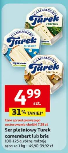 Ser pleśniowy camembert lub brie