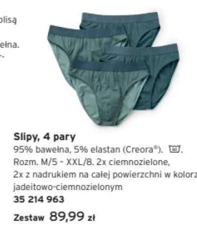 slipy męskie