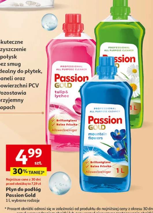 Płyn do podłóg, wybrane rodzaje