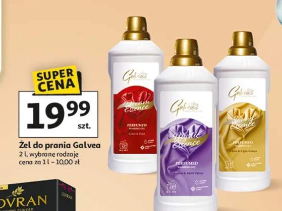 Żel do prania, wybrane rodzaje