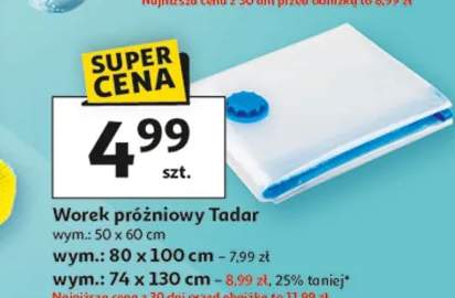 Worek próżniowy Tadar wym.: 74 x 130 cm