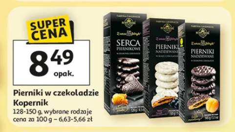 Pierniki w czekoladzie Kopernik