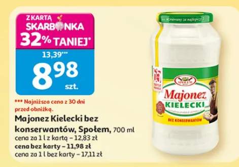 Majonez kielecki bez konserwantów