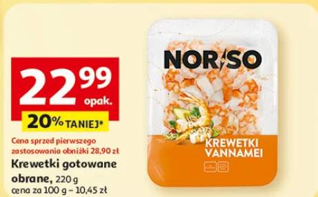 Krewetki gotowane obrane