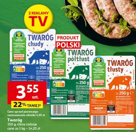 Twaróg półtłusty