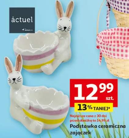 Podstawka ceramiczna zajączek