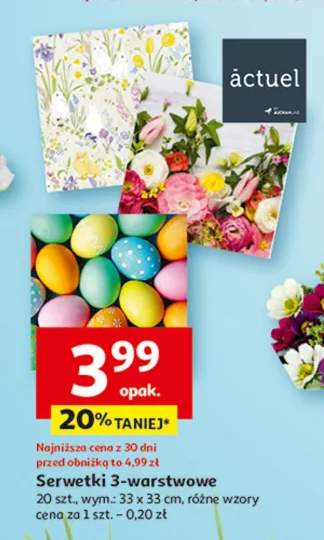 Serwetki 3-warstwowe