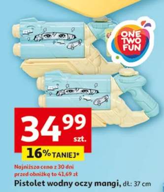 Pistolet wodny oczy mangi