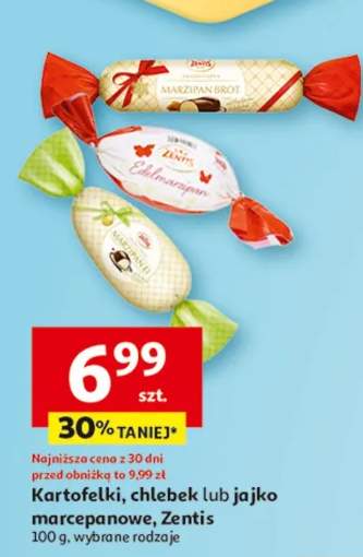 Kartofelki, chlebek lub jajko marcepanowe Centis 100g, wybrane rodzaje