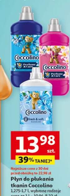 Płyn do płukania tkanin Coccolino