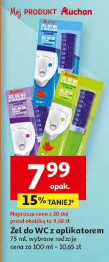 Żel do WC z aplikatorem