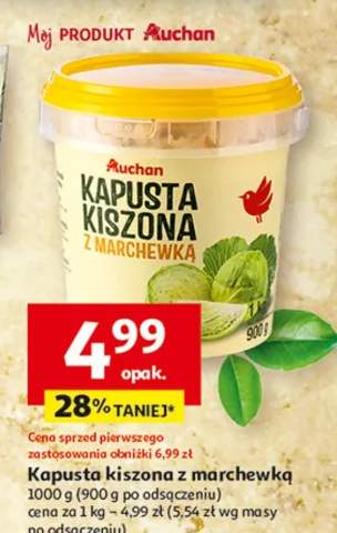 Kapusta kiszona z marchewką