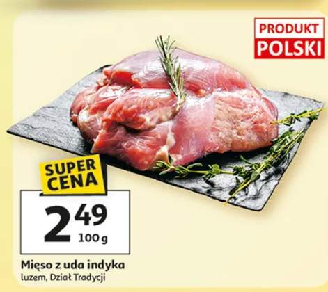 Mięso z uda indyka luzem