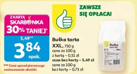 Bułka tarta XXL Butka