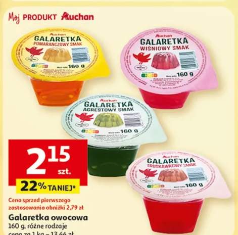 Galaretka owocowa, różne rodzaje