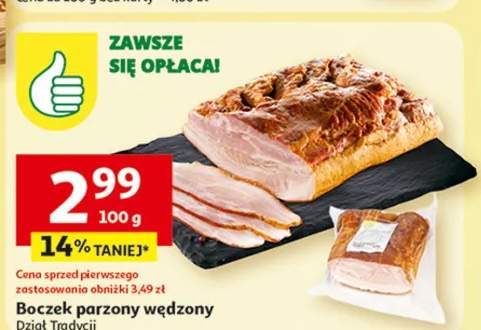 Boczek parzony wędzony
