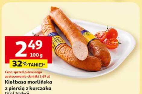 Kiełbasa morlińska z piersią z kurczaka