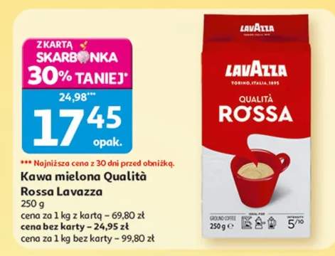 Kawa mielona Qualità Rossa