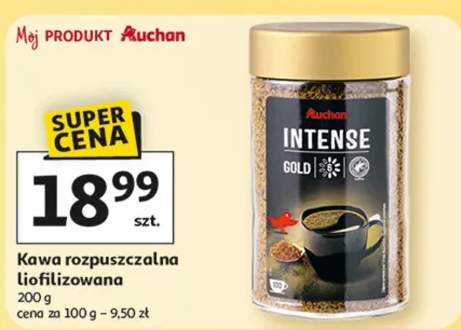 Kawa rozpuszczalna liofilizowana