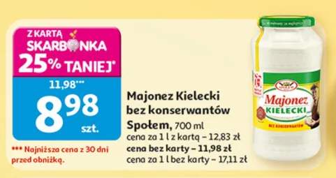 Majonez Kielecki bez konserwantów