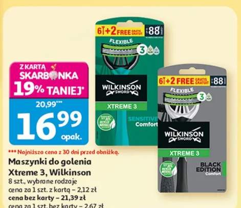 Maszynki do golenia Xtreme 3 wybrane rodzaje