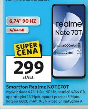 Smartfon NOTE70T 4/64GB