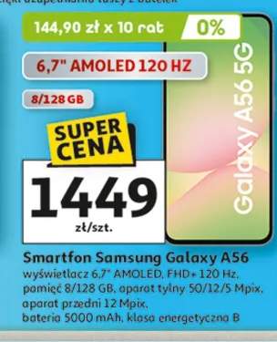 Smartfon Galaxy A56 8/128GB