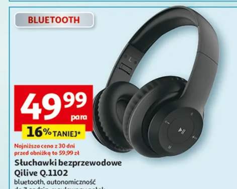Słuchawki bezprzewodowe bluetooth