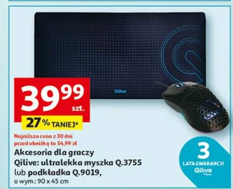 Akcesoria dla graczy ultralekka myszka lub podkładka