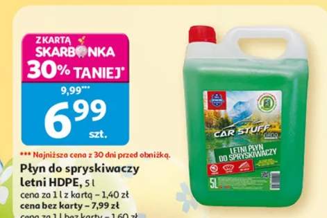 Płyn do spryskiwaczy letni HDPE