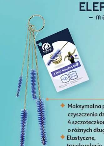 Zestaw szczoteczek mini 4szt