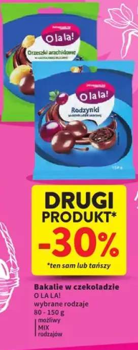 bakalie w czekoladzie