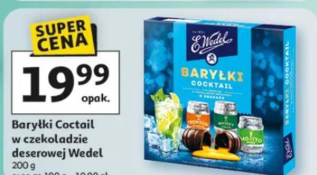 Barycki Coctail w czekoladzie deserowej Wedel