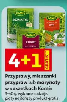 Przyprawy, mieszanki przypraw lub marynaty w saszetkach