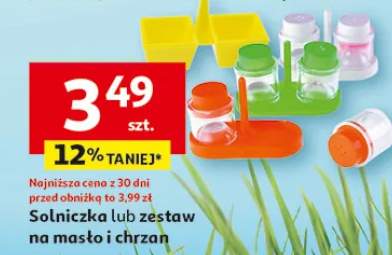 Solniczka lub zestaw na masło i chrzan