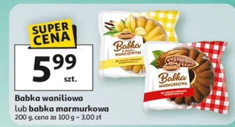 Babka waniliowa lub babka marmurkowa