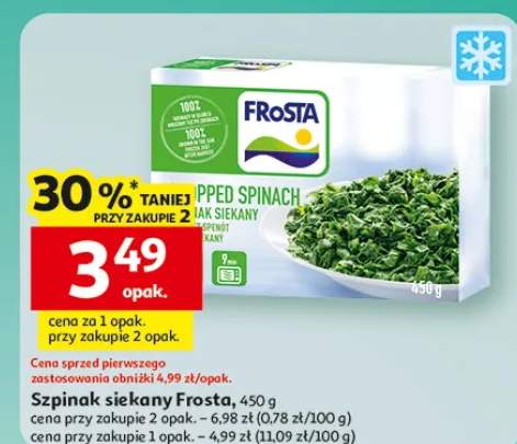 Szpinak siekany Frosta