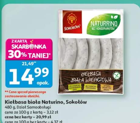 Kiełbasa biała Naturino