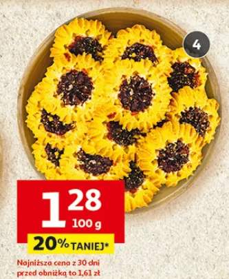 Ciastka kruche z marmoladą Słoneczka