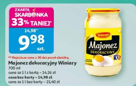 Majonez dekoracyjny Winiary
