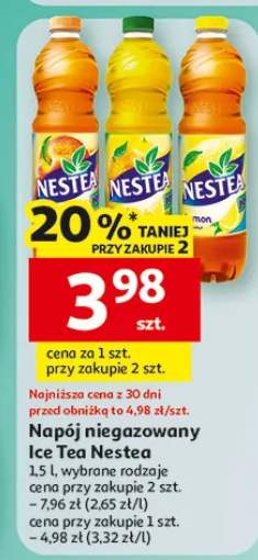 Napój niegazowany Ice Tea Nestea