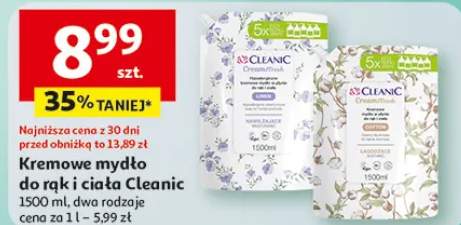 Kremowe mydło do rąk i ciała Cleanic