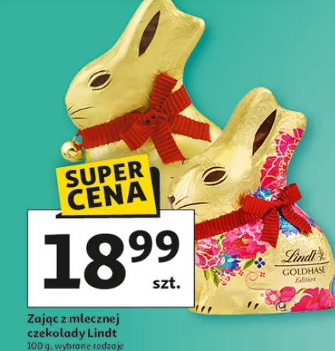 Zajac z mlecznej czekolady Lindt, wybrane rodzaje